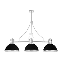 Купить Подвесная люстра Lumina Deco Ettore LDP 710-3 BK+CHR в Туле