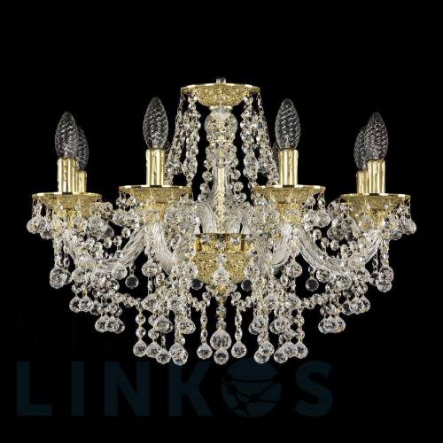 Купить Подвесная люстра Bohemia Ivele 16109/8/195 G за 107 208 руб. в Туле Купить с доставкой Подвесная люстра Bohemia Ivele 16109/8/195 G в Туле