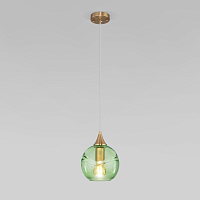 Купить Подвесной светильник Eurosvet Lotus 50221/1 зеленый в Туле