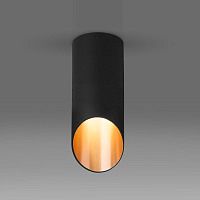 Купить Потолочный светильник Elektrostandard DLN114 GU10 черный/золото a050120 в Туле