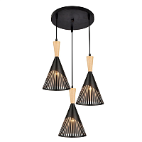 Купить Подвесная люстра Seven Fires Adrien WD3603/3P-BK в Туле