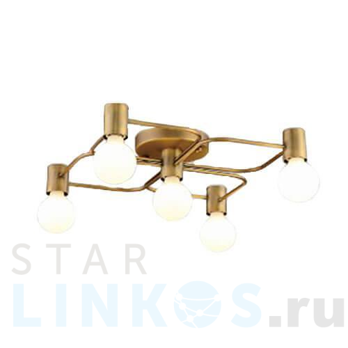 Купить Потолочная люстра Italline Vega PL 6088/5 bronze за 8 910 руб. в Туле Купить с доставкой Потолочная люстра Italline Vega PL 6088/5 bronze в Туле