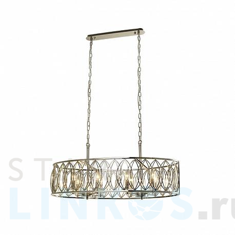 Купить Подвесная люстра Lumien Hall Лукания LH3044/8P-NK за 48 600 руб. в Туле фото 2 Купить с доставкой Подвесная люстра Lumien Hall Лукания LH3044/8P-NK в Туле фото 2