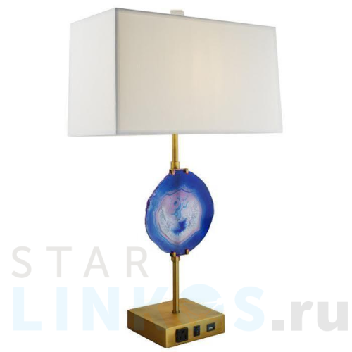 Купить с доставкой Настольная лампа Imperium Loft Blue Agate 143994-22 в Туле