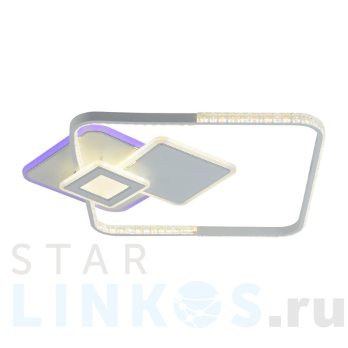 Купить Потолочная светодиодная люстра Profit Light 8294 WHT за 6 630 руб. в Туле Купить с доставкой Потолочная светодиодная люстра Profit Light 8294 WHT в Туле