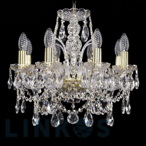 Купить Подвесная люстра Bohemia Ivele 1411/8/141 G за 31 273 руб. в Туле Купить с доставкой Подвесная люстра Bohemia Ivele 1411/8/141 G в Туле