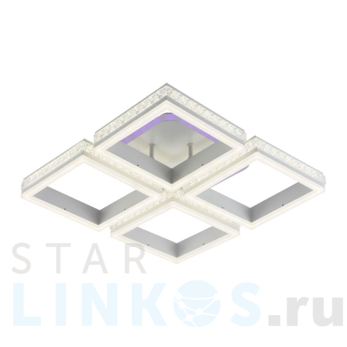 Купить Потолочная светодиодная люстра Profit Light 6000/4 WHT за 11 781 руб. в Туле Купить с доставкой Потолочная светодиодная люстра Profit Light 6000/4 WHT в Туле