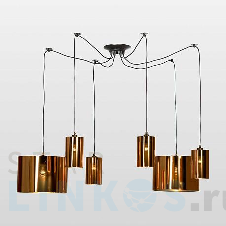 Купить Подвесная люстра Lussole Lincoln LSP-8944 за 20 213 руб. в Туле фото 2 Купить с доставкой Подвесная люстра Lussole Lincoln LSP-8944 в Туле фото 2