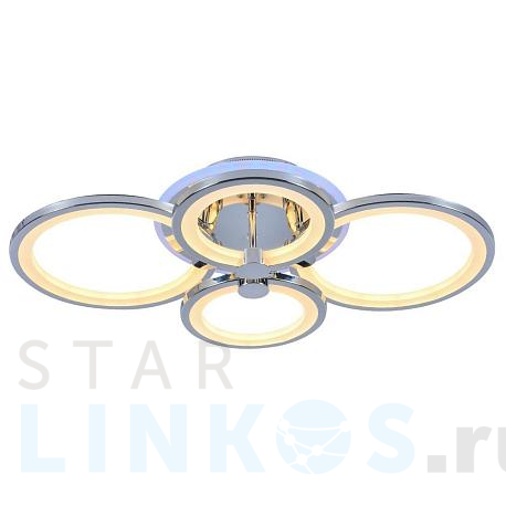 Купить Потолочная светодиодная люстра Profit Light 8077/4 CHR за 6 290 руб. в Туле фото 2 Купить с доставкой Потолочная светодиодная люстра Profit Light 8077/4 CHR в Туле фото 2