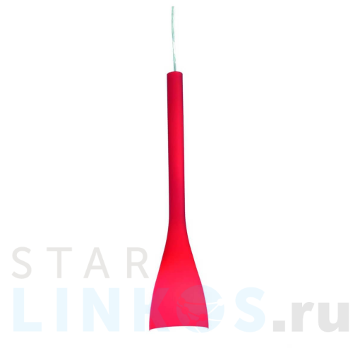 Купить с доставкой Подвесной светильник Ideal Lux Flut SP1 Small Rosso 035703 в Туле