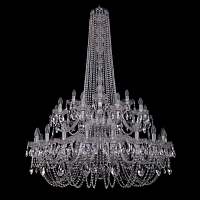 Купить Подвесная люстра Bohemia Ivele 1402/20+10+5/400/h-160/2d Ni в Туле