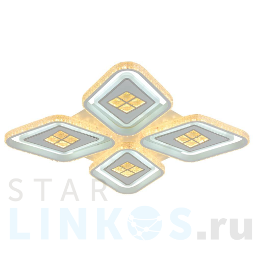 Купить Потолочная светодиодная люстра Profit Light 8054/4 WHT за 11 781 руб. в Туле Купить с доставкой Потолочная светодиодная люстра Profit Light 8054/4 WHT в Туле