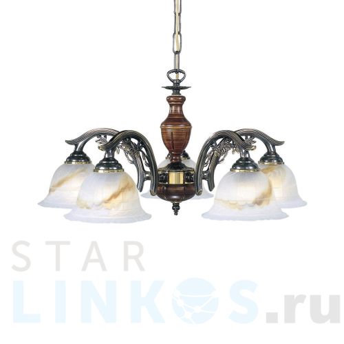 Купить с доставкой Подвесная люстра Reccagni Angelo L.2701/5 в Туле