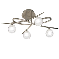 Купить Потолочная люстра Mantra Loop Satin Nickel 1813 в Туле