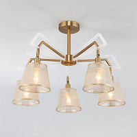 Купить Потолочная люстра Eurosvet 60082/5 золотая бронза в Туле