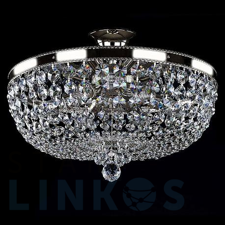 Купить Потолочный светильник Artglass Gerta Dia 450 Nickel CE за 103 240 руб. в Туле фото 2 Купить с доставкой Потолочный светильник Artglass Gerta Dia 450 Nickel CE в Туле фото 2