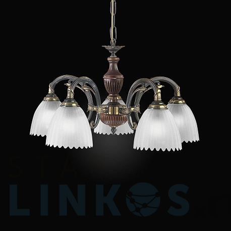 Купить Подвесная люстра Reccagni Angelo L.3510/5 за 55 799 руб. в Туле фото 2 Купить с доставкой Подвесная люстра Reccagni Angelo L.3510/5 в Туле фото 2