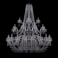 Купить Подвесная люстра Bohemia Ivele 1403/20+10+5/530/3d Ni в Туле