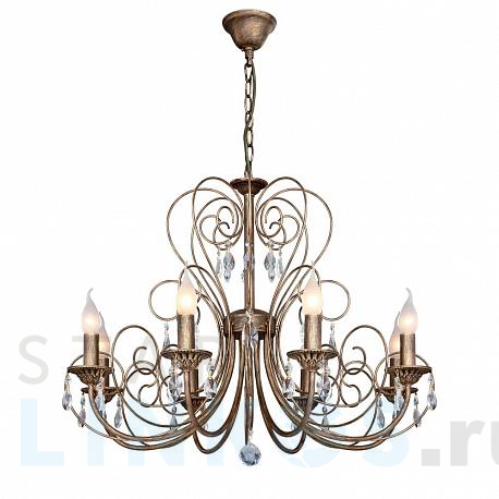 Купить Подвесная люстра F-Promo Versailles 2158-8P за 25 200 руб. в Туле фото 2 Купить с доставкой Подвесная люстра F-Promo Versailles 2158-8P в Туле фото 2