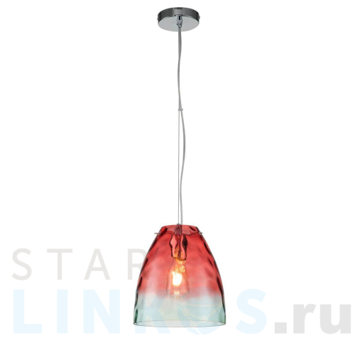 Купить Подвесной светильник Indigo Bacca 11028/1P Red V000295 за 7 210 руб. в Туле Купить с доставкой Подвесной светильник Indigo Bacca 11028/1P Red V000295 в Туле