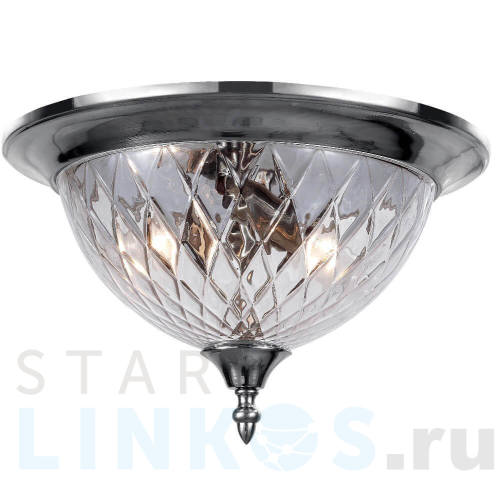 Купить Потолочный светильник Crystal Lux Nuovo PL3 Chrome за 13 900 руб. в Туле Купить с доставкой Потолочный светильник Crystal Lux Nuovo PL3 Chrome в Туле