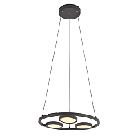 Купить Подвесная светодиодная люстра Crystal Lux CLT 027C3 D450 BL в Туле