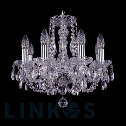 Купить Подвесная люстра Bohemia Ivele 1406/8/141 Ni за 57 850 руб. в Туле Купить с доставкой Подвесная люстра Bohemia Ivele 1406/8/141 Ni в Туле