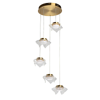 Купить Подвесная светодиодная люстра De Markt Ауксис 7 722012205 в Туле