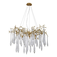 Купить Подвесная люстра Crystal Lux Reina SP8 D1000 Gold Pearl в Туле