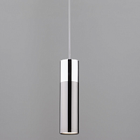 Купить Подвесной светильник Eurosvet 50135/1 LED хром/черный жемчуг в Туле