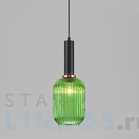 Купить Подвесной светильник Eurosvet 50181/1 зеленый за 6 190 руб. в Туле фото 2 Купить с доставкой Подвесной светильник Eurosvet 50181/1 зеленый в Туле фото 2