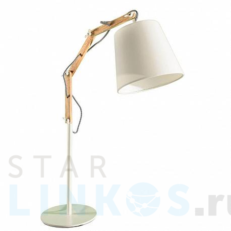 Купить с доставкой Настольная лампа Arte Lamp Pinoccio A5700LT-1WH в Туле фото 2