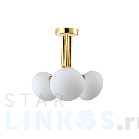 Купить Подвесной светильник Crystal Lux ALICIA SP3 GOLD/WHITE за 3 900 руб. в Туле фото 2 Купить с доставкой Подвесной светильник Crystal Lux ALICIA SP3 GOLD/WHITE в Туле фото 2