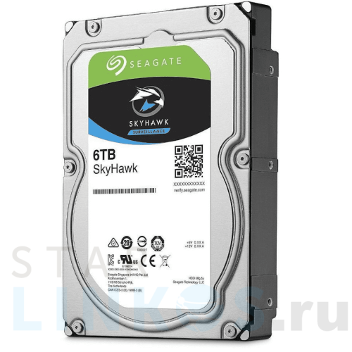 Купить 3.5" HDD 6 Тбайт Seagate SkyHawk ST6000VX001 за 19 965.59 руб. в Туле Купить с доставкой 3.5" HDD 6 Тбайт Seagate SkyHawk ST6000VX001 в Туле