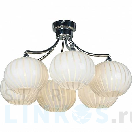 Купить Потолочная люстра Lussole Cesano GRLSF-7203-06 за 27 394 руб. в Туле фото 2 Купить с доставкой Потолочная люстра Lussole Cesano GRLSF-7203-06 в Туле фото 2