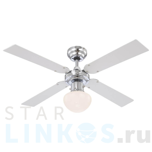 Купить Вентилятор-люстра Globo Champion 0330 за 27 800 руб. в Туле Купить с доставкой Вентилятор-люстра Globo Champion 0330 в Туле