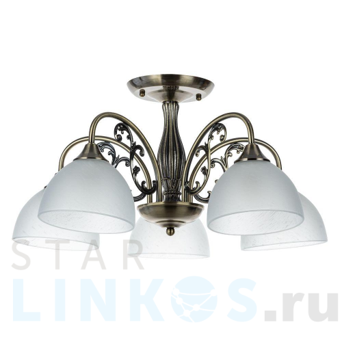 Купить с доставкой Потолочная люстра Arte Lamp Spica A3037PL-5AB в Туле