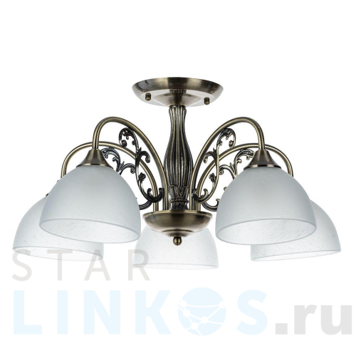 Купить Потолочная люстра Arte Lamp Spica A3037PL-5AB за 8 490 руб. в Туле Купить с доставкой Потолочная люстра Arte Lamp Spica A3037PL-5AB в Туле