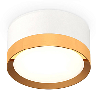 Купить Комплект накладного светильника Ambrella light Techno Spot XS8101005 SWH/PYG белый песок/золото желтое полированное GX53 (C8101, N8124) в Туле