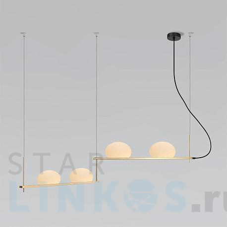 Купить Подвесной светильник Eurosvet Stair 70145/4 латунь за 21 500 руб. в Туле фото 2 Купить с доставкой Подвесной светильник Eurosvet Stair 70145/4 латунь в Туле фото 2