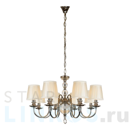 Купить Подвесная люстра iLamp Armonia P2510-8 Nic за 71 290 руб. в Туле Купить с доставкой Подвесная люстра iLamp Armonia P2510-8 Nic в Туле