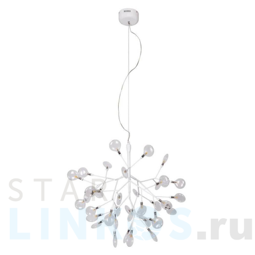 Купить Подвесная люстра Crystal Lux Evita SP36 White/Transparent за 42 200 руб. в Туле Купить с доставкой Подвесная люстра Crystal Lux Evita SP36 White/Transparent в Туле