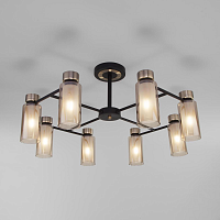 Купить Потолочная люстра Eurosvet Amado 70115/8 черный в Туле