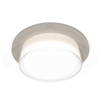 Купить Комплект встраиваемого светильника Ambrella light Techno Spot XC7623040 SGR/FR/CL серый песок/белый матовый/прозрачный (C7623, N7160) в Туле