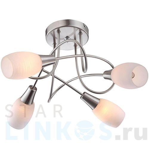 Купить Потолочная люстра Globo Gillian 54983-4D за 17 580 руб. в Туле Купить с доставкой Потолочная люстра Globo Gillian 54983-4D в Туле