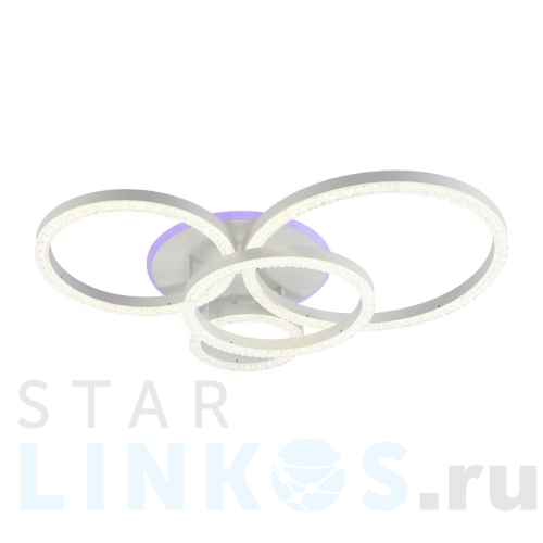 Купить Потолочная светодиодная люстра Profit Light 5895/4 WHT за 6 715 руб. в Туле Купить с доставкой Потолочная светодиодная люстра Profit Light 5895/4 WHT в Туле