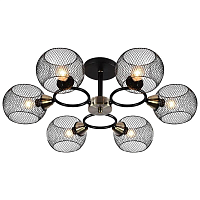 Купить Потолочная люстра Reluce 01281-0.3-06 BK+AB в Туле