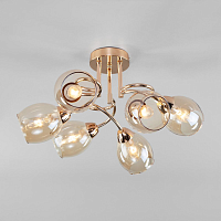 Купить Потолочная люстра Eurosvet Roselyn 30171/6 золото в Туле
