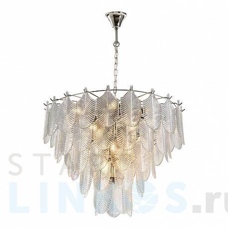 Купить Подвесная люстра iLamp Oro P2544-18 NIC за 77 090 руб. в Туле фото 2 Купить с доставкой Подвесная люстра iLamp Oro P2544-18 NIC в Туле фото 2