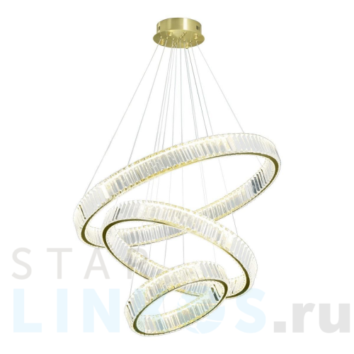 Купить Подвесная светодиодная люстра Gerhort G51246/3BRS за 65 400 руб. в Туле Купить с доставкой Подвесная светодиодная люстра Gerhort G51246/3BRS в Туле